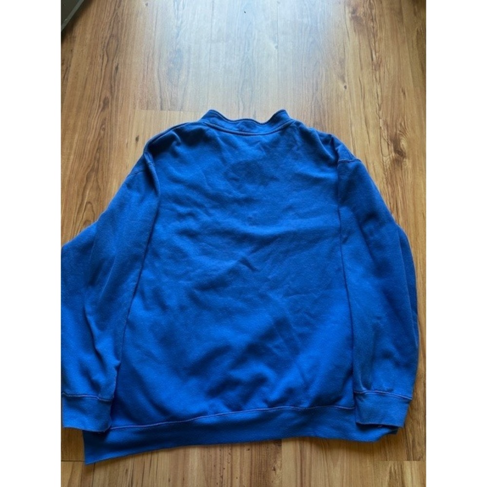 Colosseum Florida Gators Fleece Pullover 3X Blue NCAA Quarter Zip Sweatshirt - Picture 3 of 5